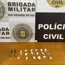 Homem é preso por tráfico de drogas em Bom Progresso e adolescente apreendido
