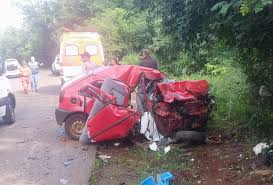 Acidente entre carro e caminhão deixa um ferido na RSC-472, entre Tenente Portela e Três Passos