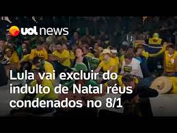 Indulto de Natal de Lula deve excluir condenados do 8 de janeiro