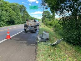Acidente na BR-386, no Norte do RS, deixa três pessoas feridas