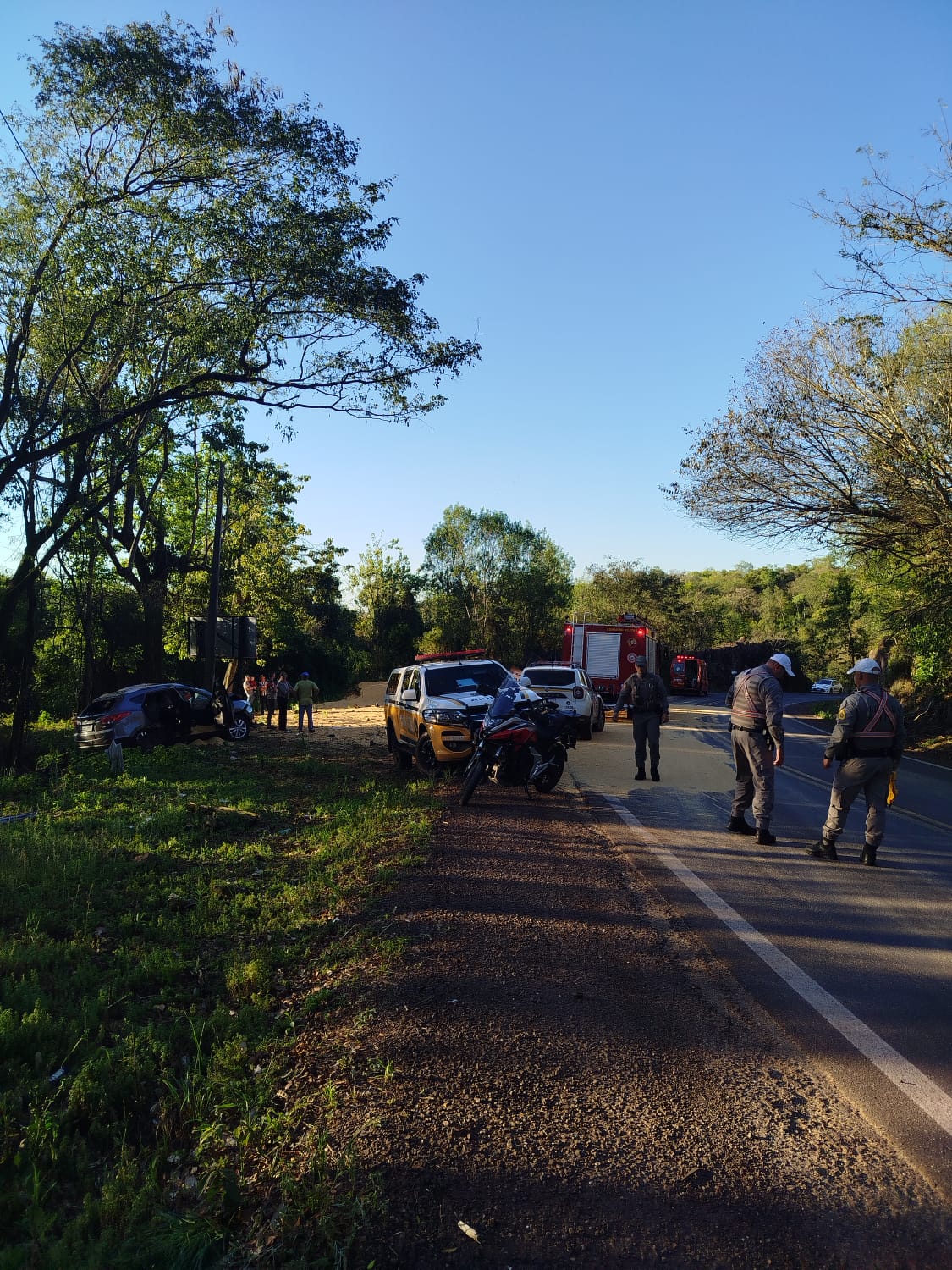 Grave acidente deixa uma vítima fatal na RSC-472, em Três Passos