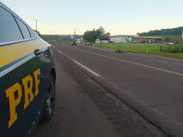 PRF atende acidente com morte em Porto Xavier