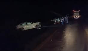 Acidente envolvendo carreta é registrado na BR-468, entre Bom Progresso e Campo Novo