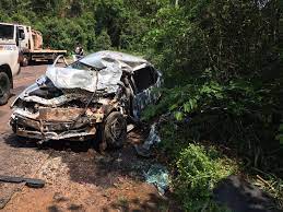 Colisão frontal na ERS-585, entre Seberi e Cristal do Sul, resulta em uma vítima fatal